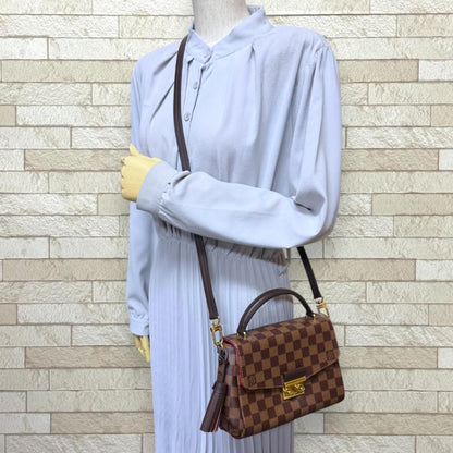 Louis Vuitton Damier Shoulder Bag Damiercanvas Brown Second — view 2