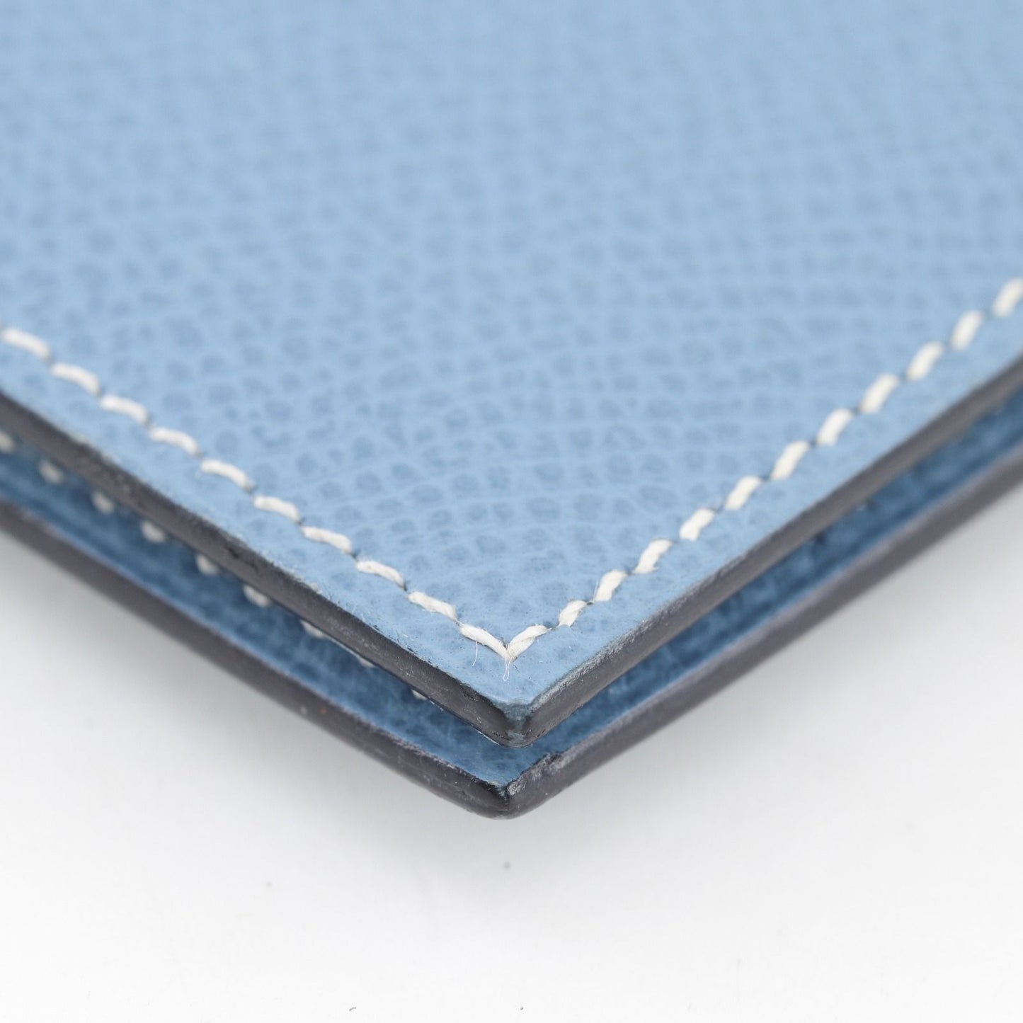 Hermes Bearn Classic Veau Epsom Light Blue I Wallet — view 4