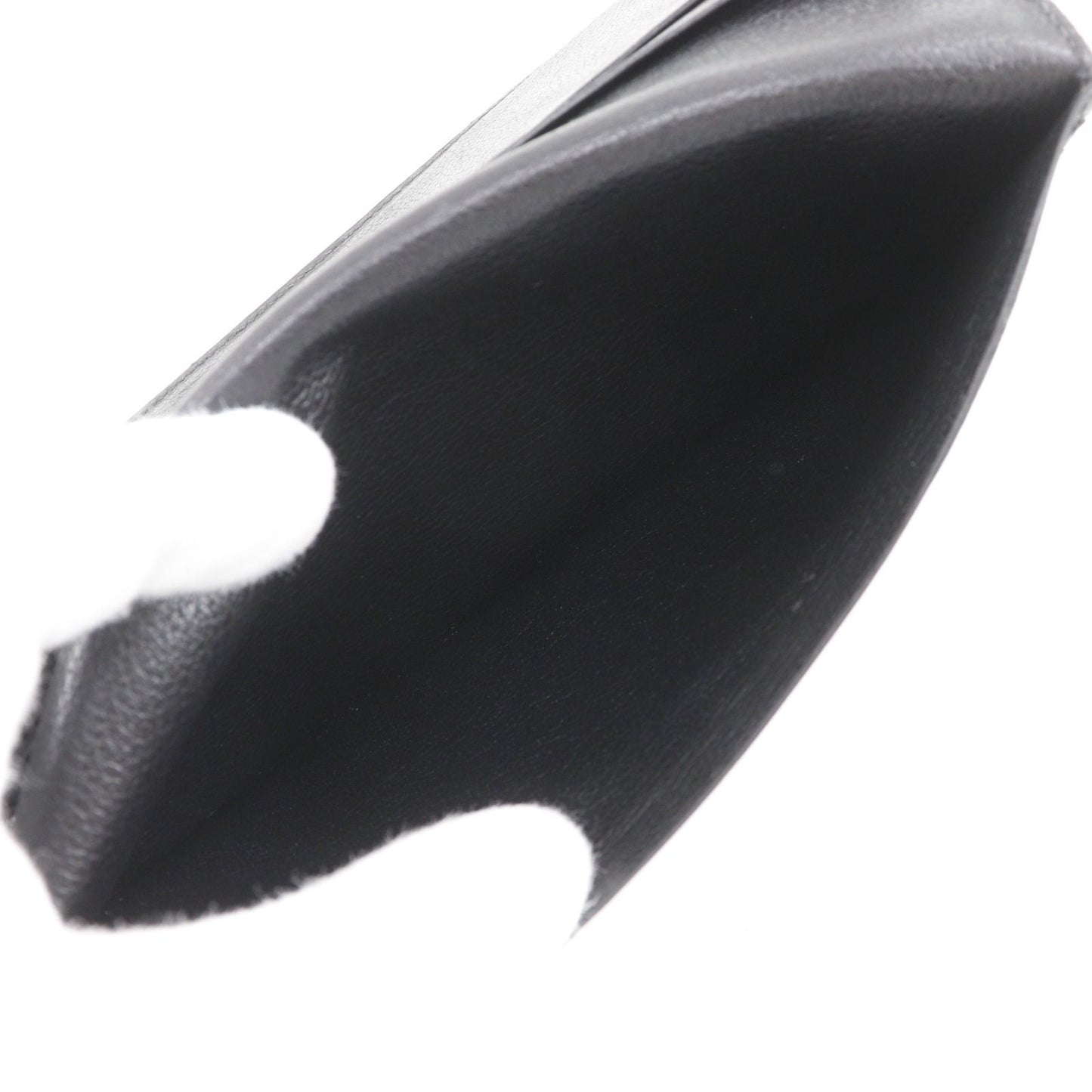 Hermes Mc2 Fleming Leather Black L Billfold Wallet — view 8