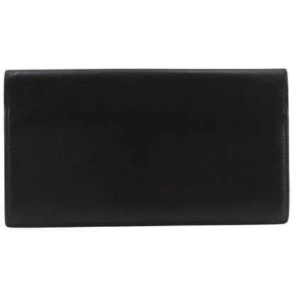 Hermes Mc2 Fleming Leather Black L Billfold Wallet