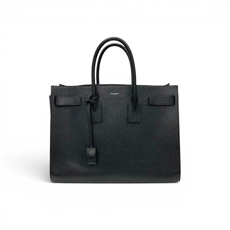 Saint Laurent Sac Tote Black Large Handbag