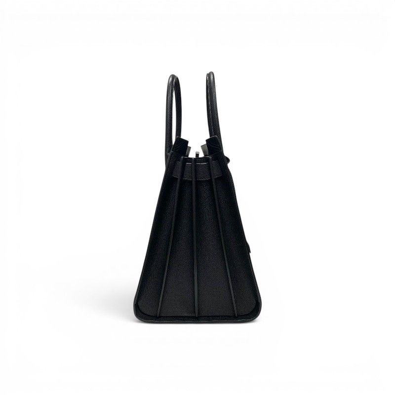 Saint Laurent Sac Tote Black Large Handbag — view 2