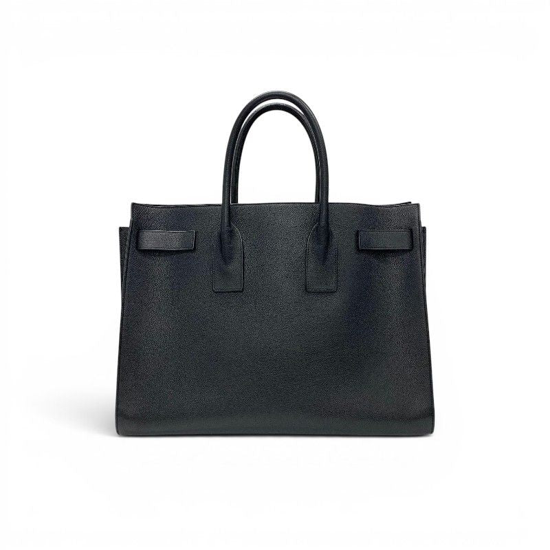Saint Laurent Sac Tote Black Large Handbag — view 3