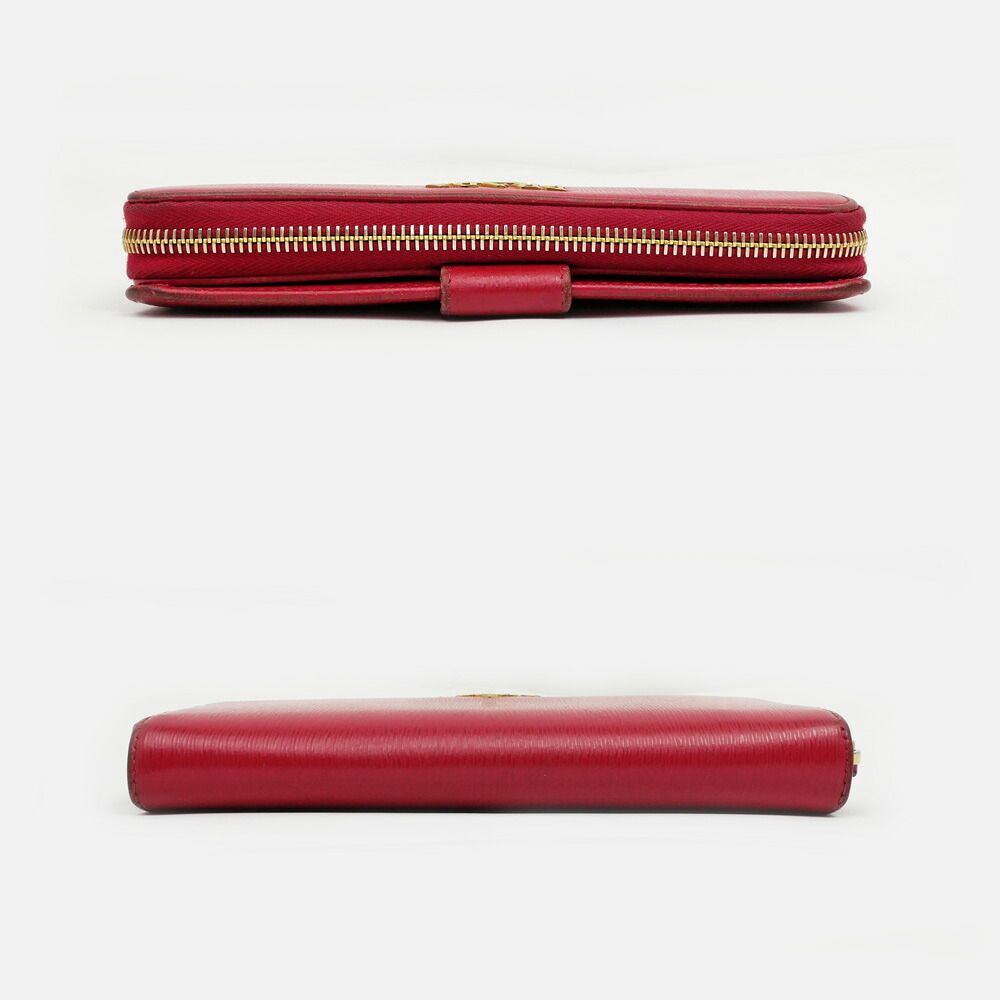 Prada Wallet Red Gold — view 4