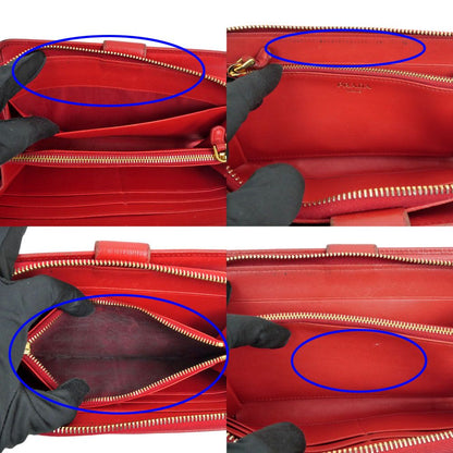 Prada Wallet Red Gold — view 8