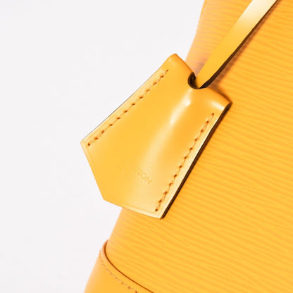 Louis Vuitton Alma Handbag Epi Leather Yellow Silver — view 7