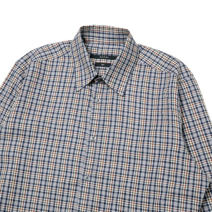Gucci Slim Long Sleeve Shirt 39 15.5 Check — view 4