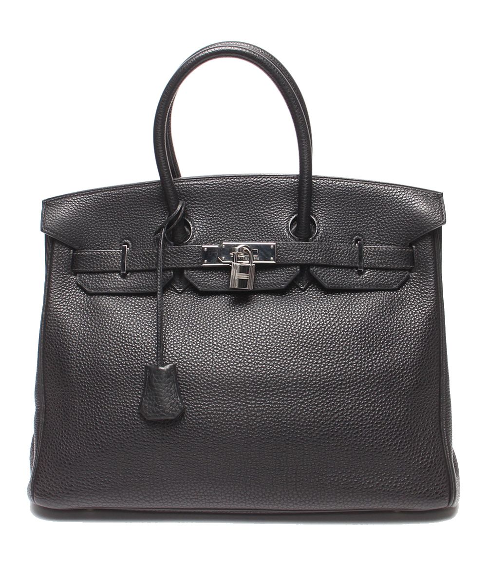 Hermes Handbag Silver Birkin 35