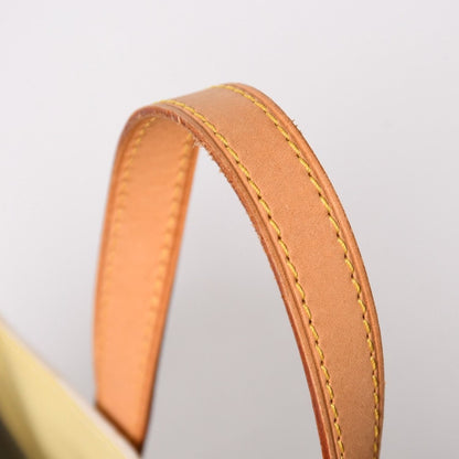 Louis Vuitton Monogram Reade PM Vernis Perlee White Ivory Cream Yellow Mini — view 6