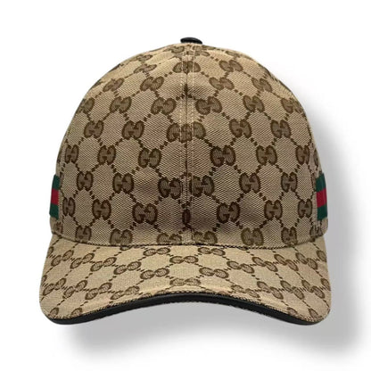 Gucci Hat Cap GG Canvas Beige XL — view 2