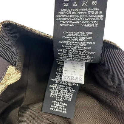Gucci Hat Cap GG Canvas Beige XL — view 8