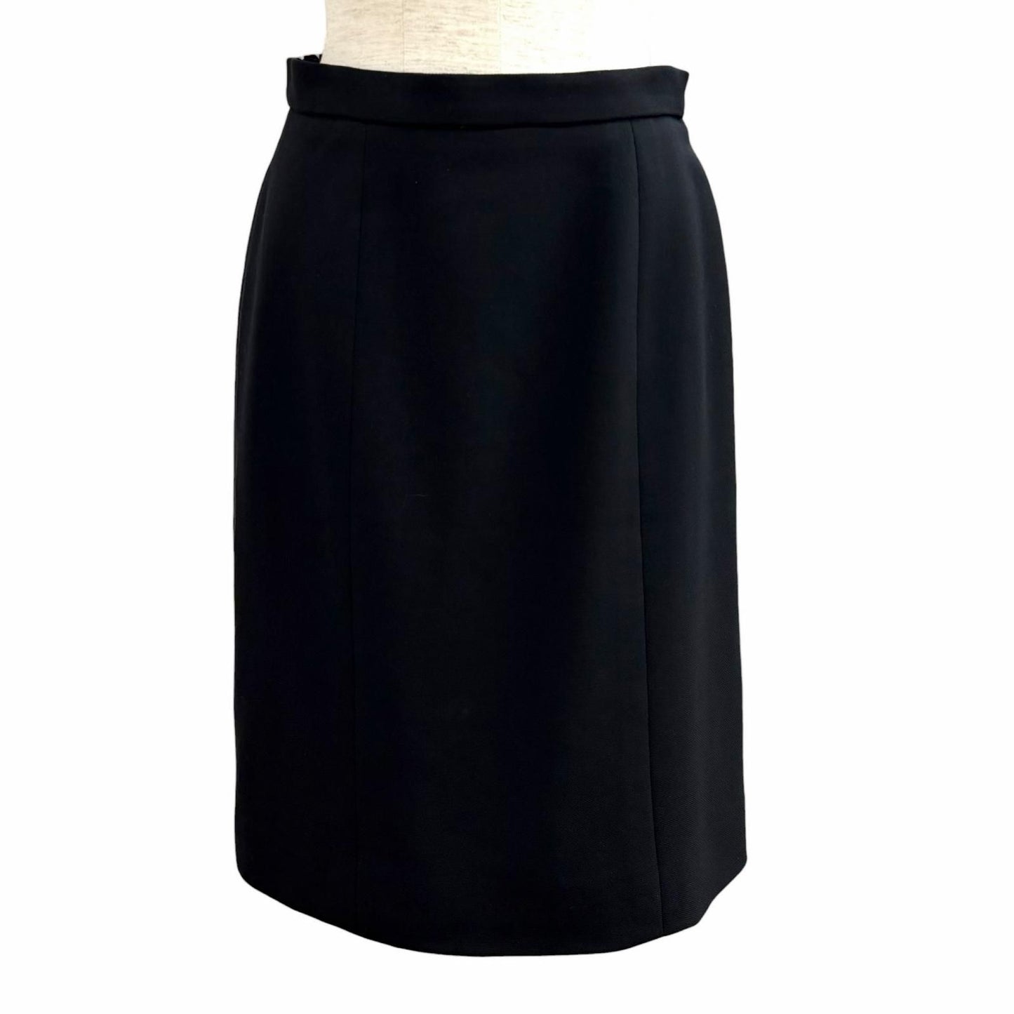 Chanel Vintage Wool Gripoix Buttoned 4 Pocket Jacket Skirt Set 38 — view 6