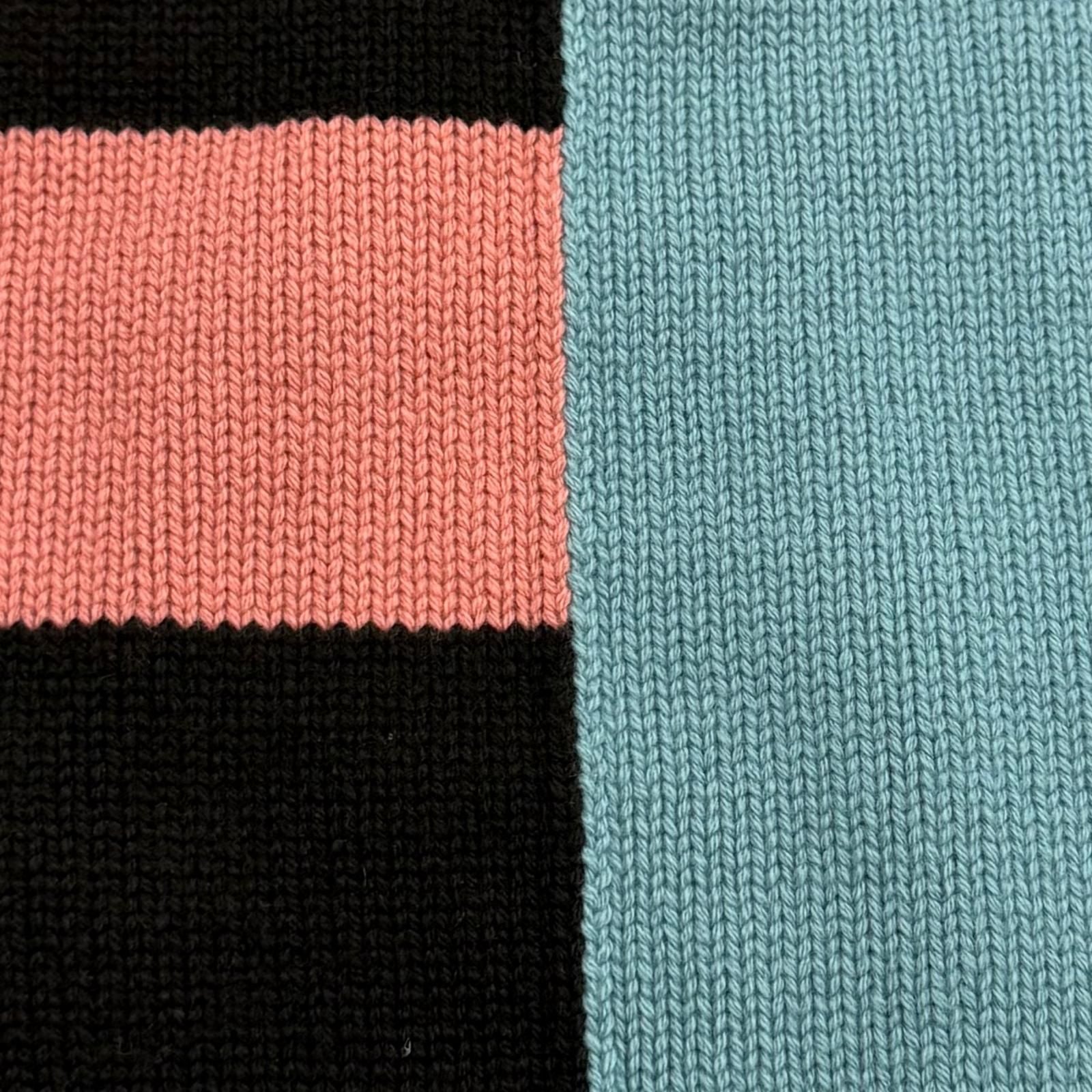 Hermes Lettres Equestres Cashmere Crew Neck Long Sleeve Sweater Knit Multi 38 — view 5