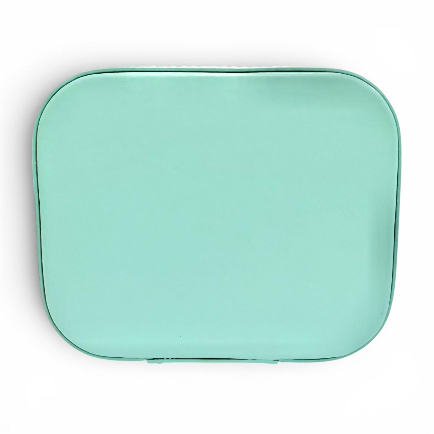 Tiffany & Co Rectangular Leather Case Cobalt Blue Silver — view 5