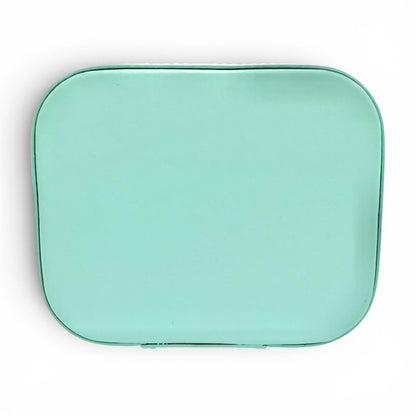 Tiffany & Co Rectangular Leather Case Cobalt Blue Silver — view 5