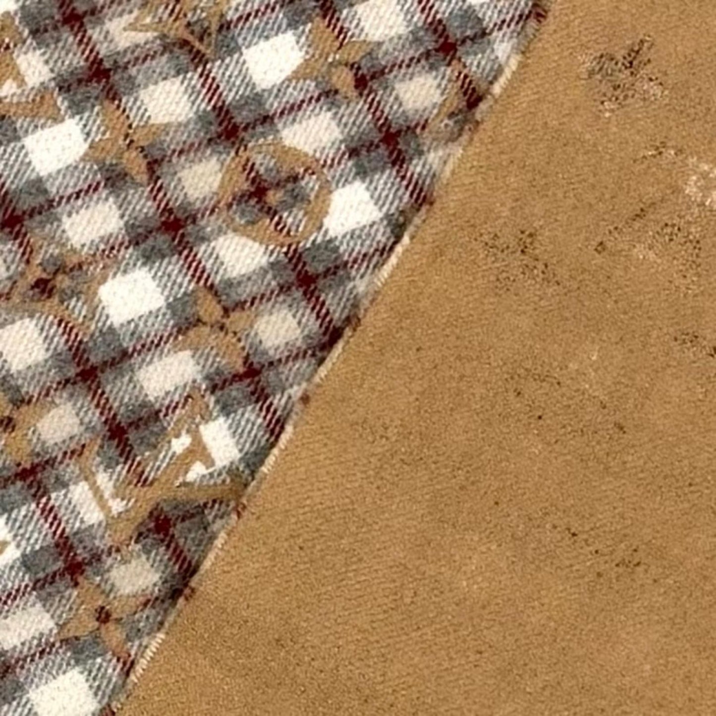 Louis Vuitton Echarpe Monogram Gradient Tartan Cashmere Embroidery Scarf — view 6