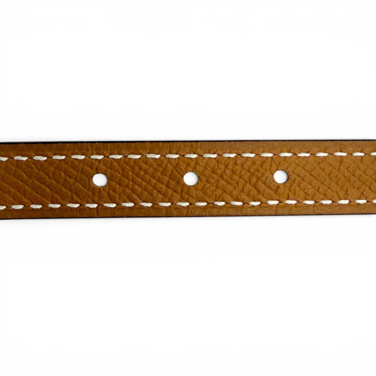 Hermes Kit Joquette Veau Swift Golden Yellow Reversible Belt Brown Black 70 — view 7