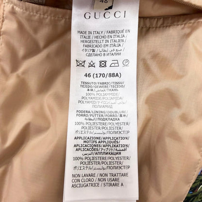 Gucci Souvenir From Los Angeles Print Nylon Jacket Blue 46 — view 9