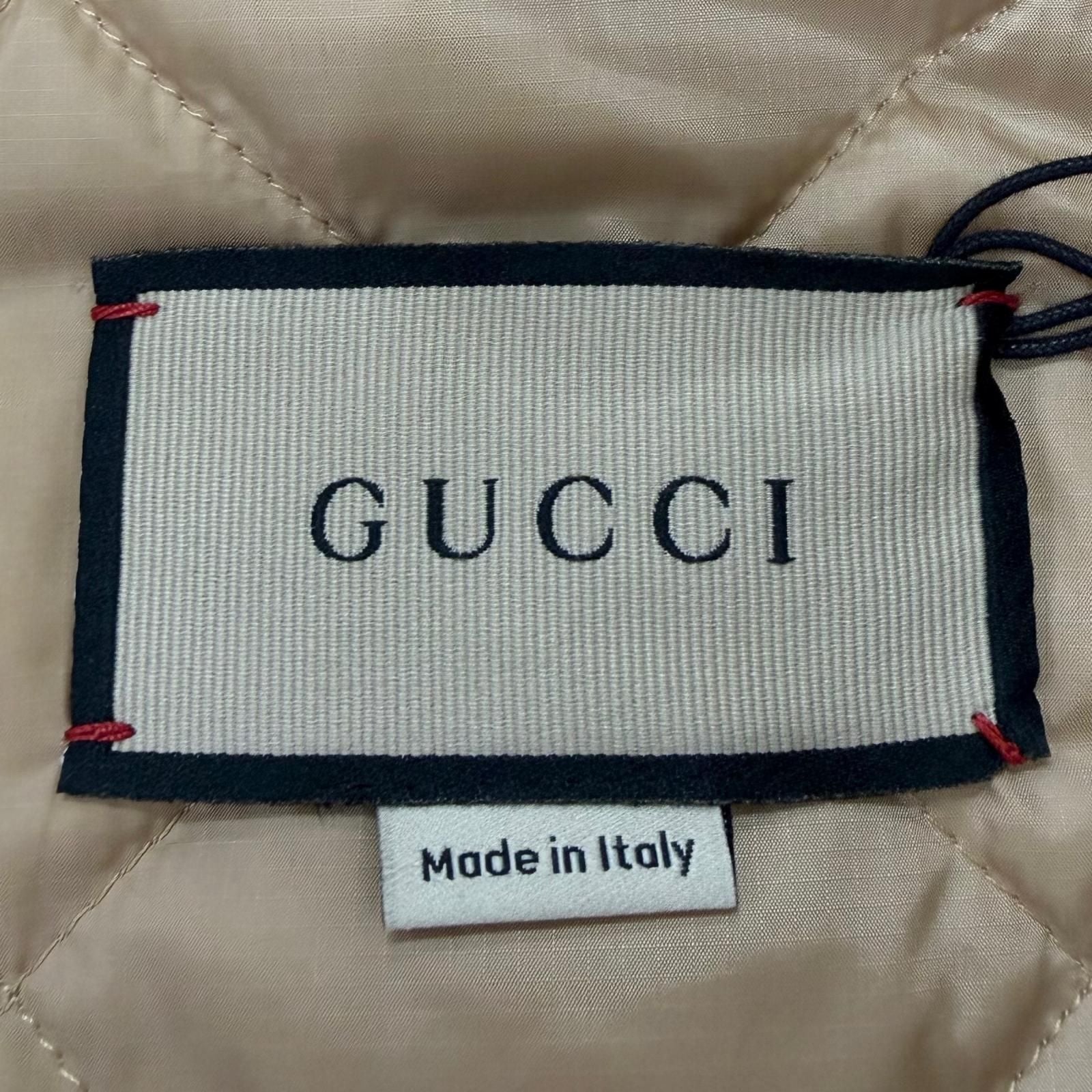 Gucci Souvenir From Los Angeles Print Nylon Jacket Blue 46 — view 8