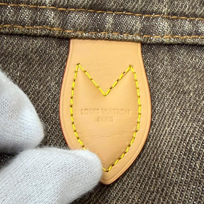 Louis Vuitton Coffee Indigo Denim Long Sleeve Shirt Bean 50 — view 7