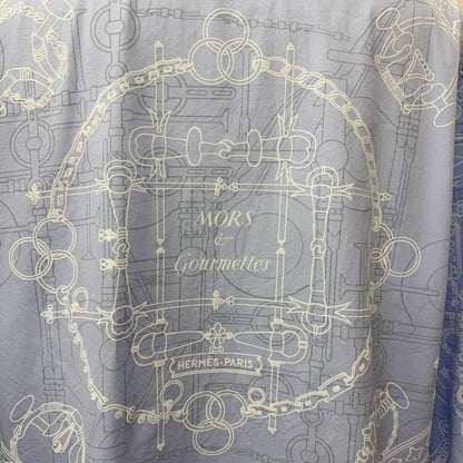 Hermes Mall Et Gourmette Cotton Series Button Long Sleeve Shirt Light Blue 41 — view 5