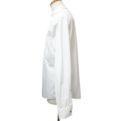 Hermes Cotton Chaine D'ancre Embossed All Over Pattern Series Button Long — view 3