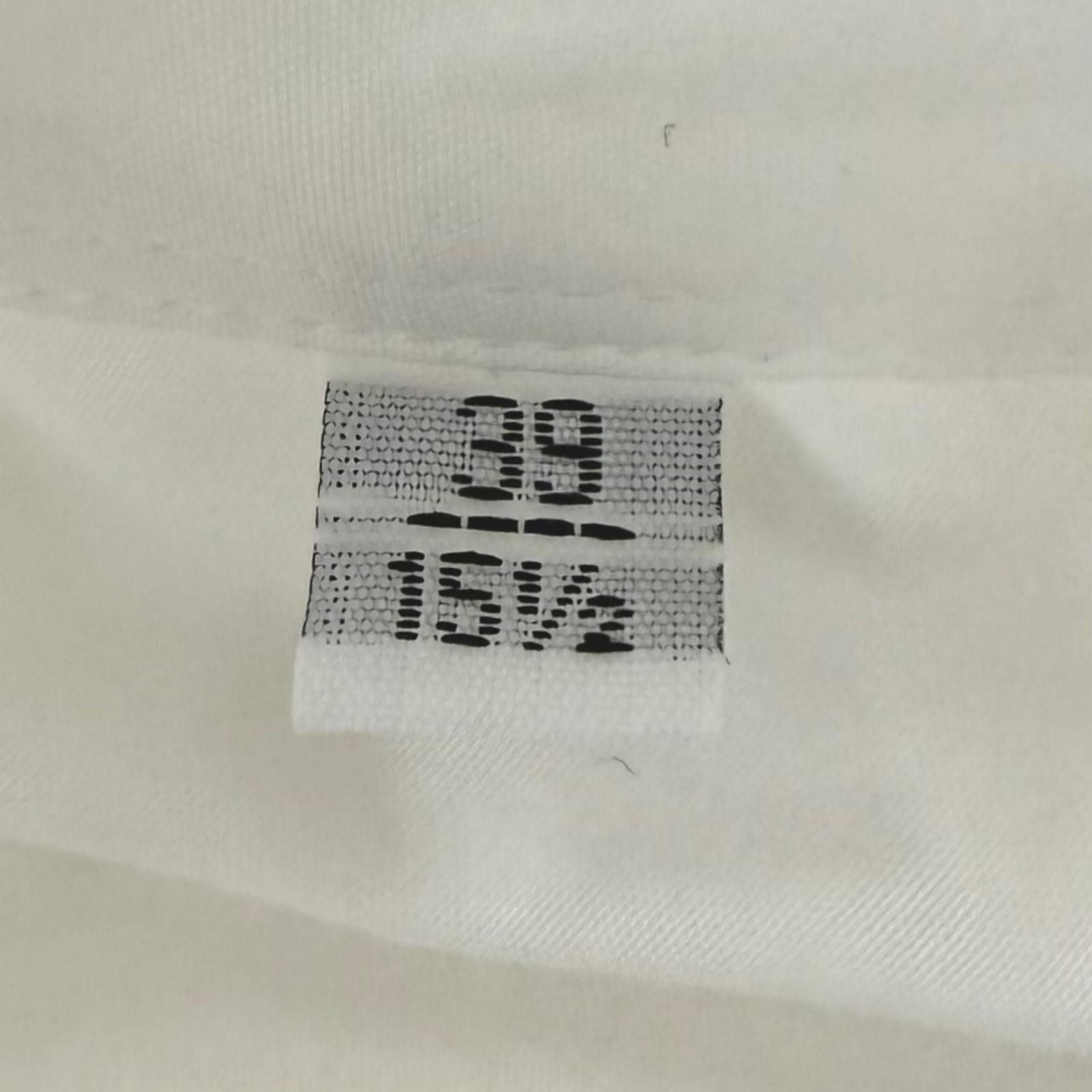 Hermes Boxy Fit Onde Colore Series Button Long Sleeve Shirt White 39 — view 9