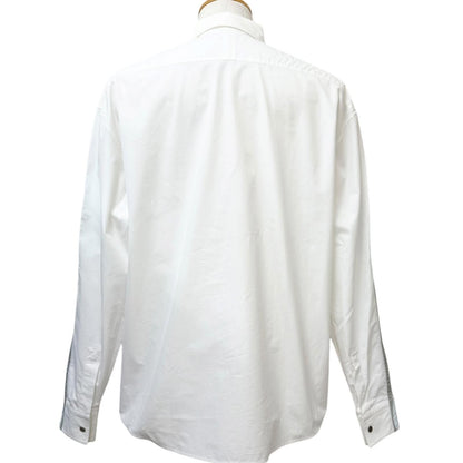 Hermes Boxy Fit Onde Colore Series Button Long Sleeve Shirt White 39 — view 4