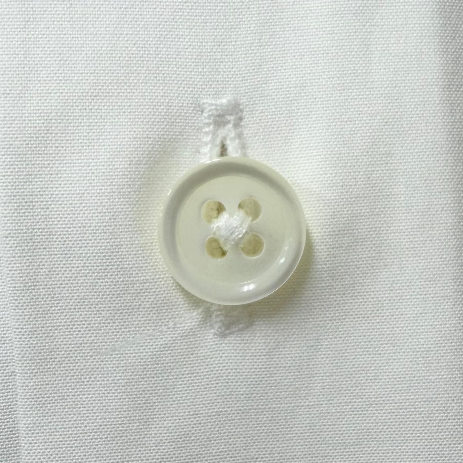 Hermes Boxy Fit Onde Colore Series Button Long Sleeve Shirt White 39 — view 7