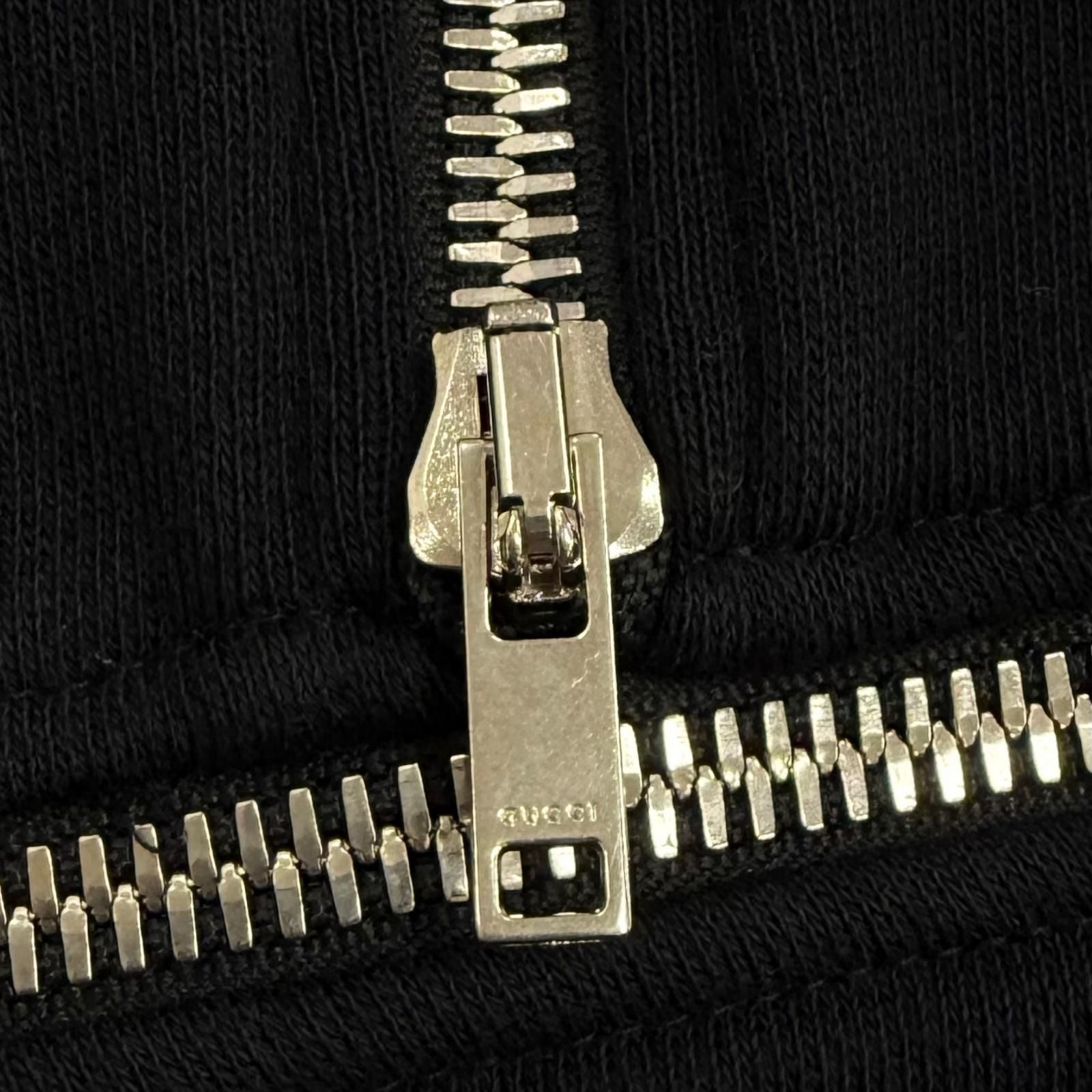 Gucci Cotton 100% Zip Hoodie — view 6