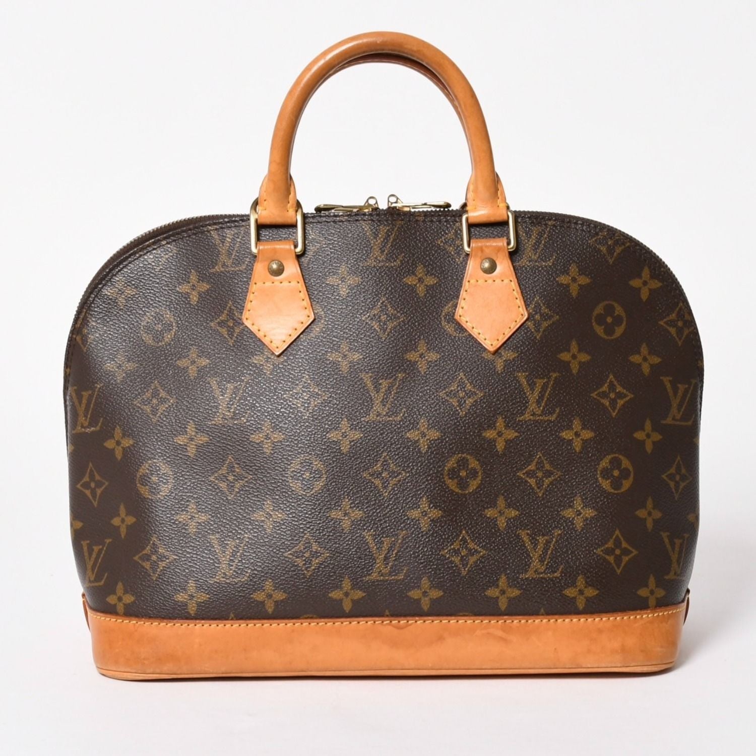 Louis Vuitton Monogram Alma PM Handbag Shoulder Gold — view 2