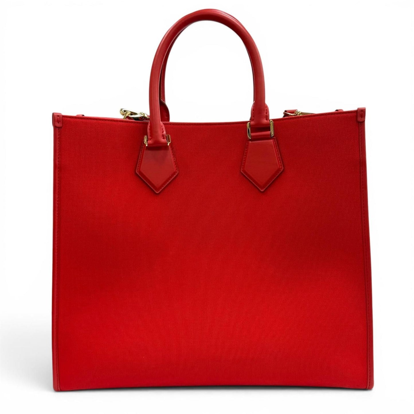 Dolce & Gabbana DG Logo Leather 2-Way Large Tote — view 3