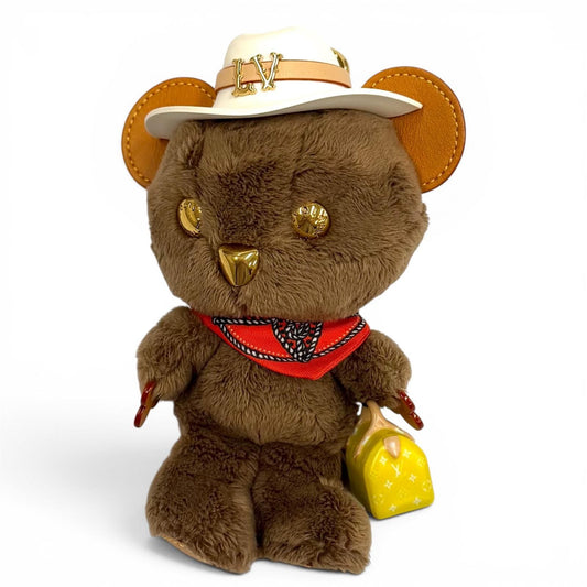 Louis Vuitton Bag Charm LV Bear Red Key Holder