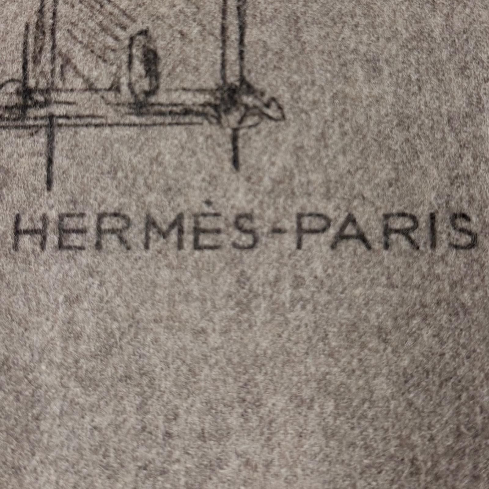 Hermes 100% 272800 Scarves Gray — view 5
