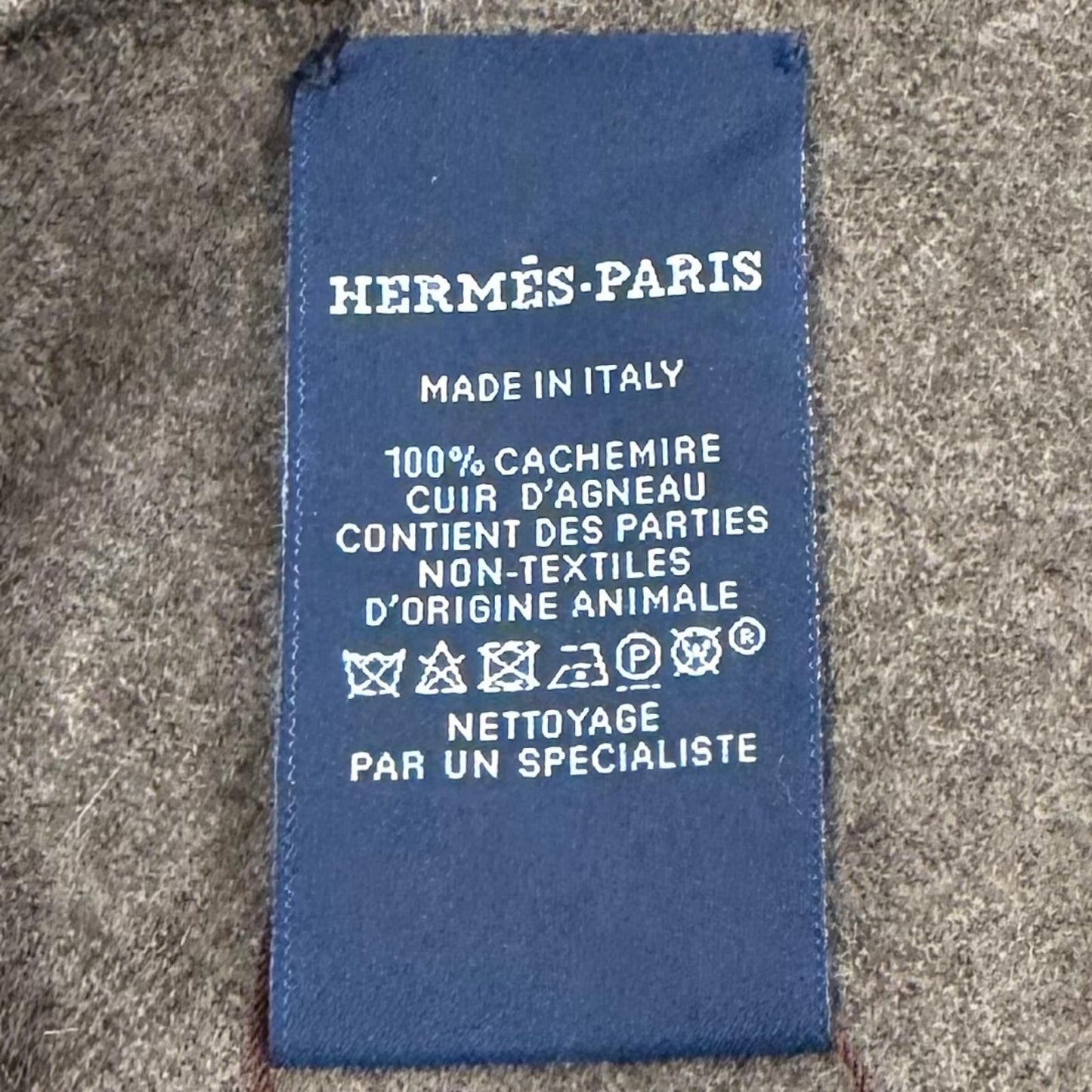 Hermes 100% 272800 Scarves Gray — view 8