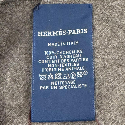 Hermes 100% 272800 Scarves Gray — view 8