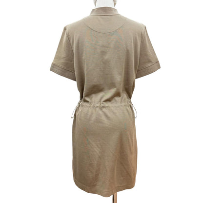 Hermes Silk Blend Logo Dress — view 4