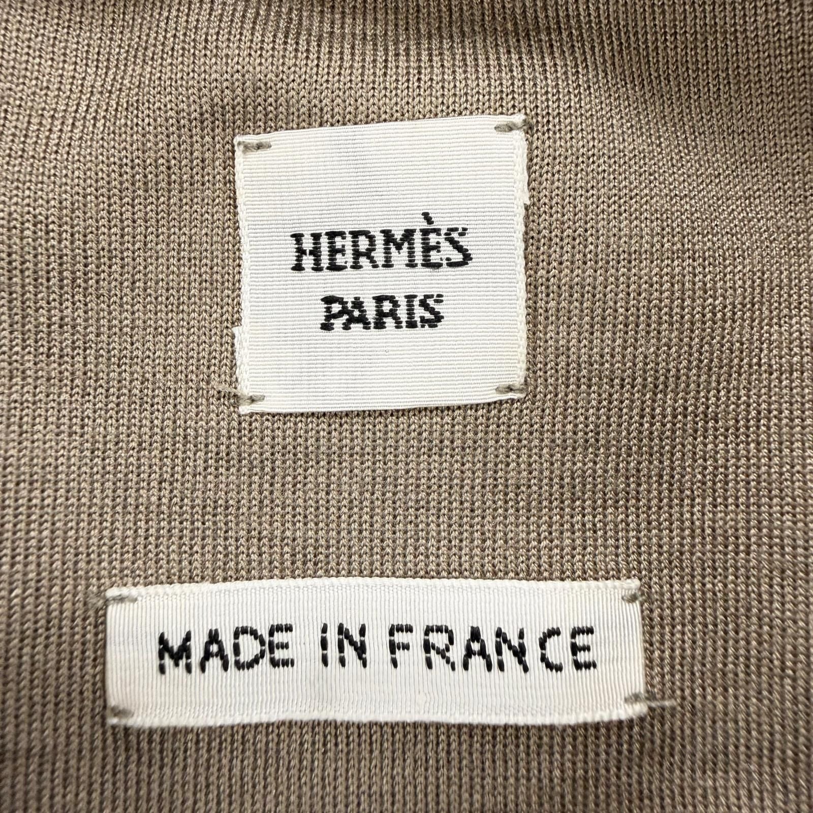 Hermes Silk Blend Logo Dress — view 8