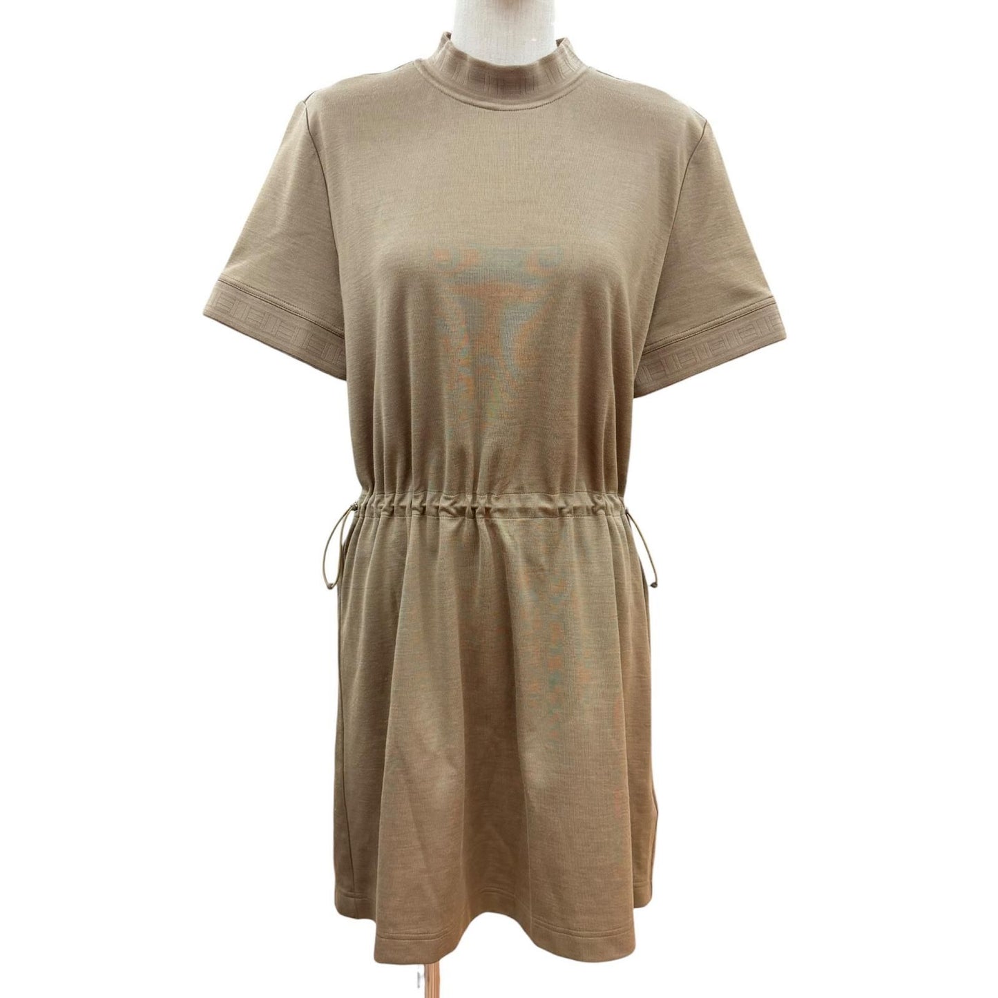 Hermes Silk Blend Logo Dress