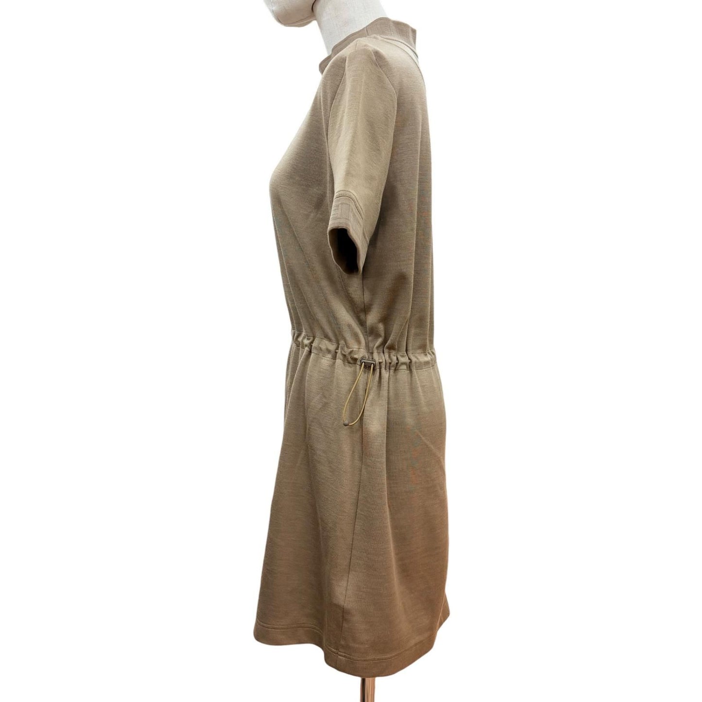 Hermes Silk Blend Logo Dress — view 3
