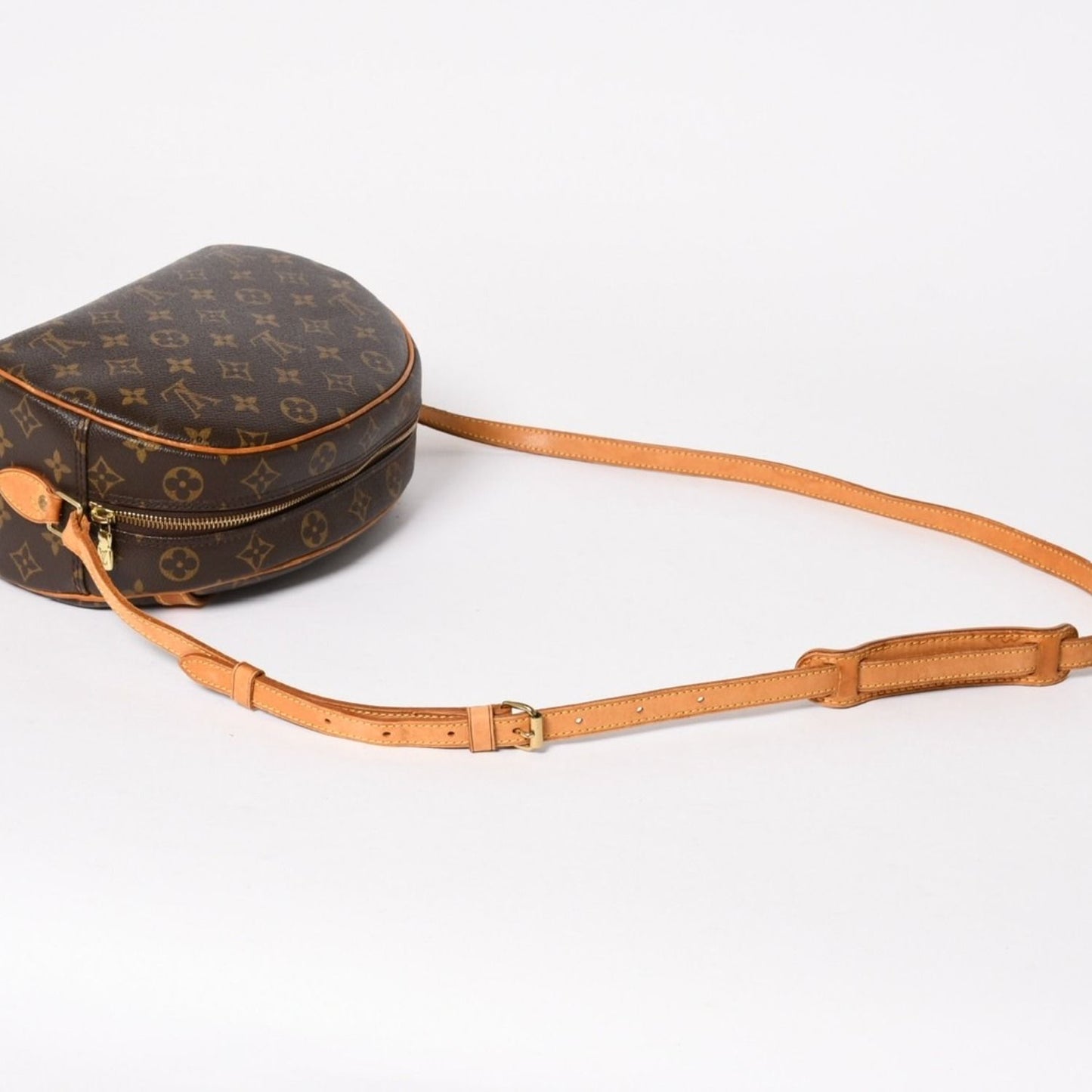 Louis Vuitton Monogram Blower Shoulder Bag Canvas Brown Gold — view 6