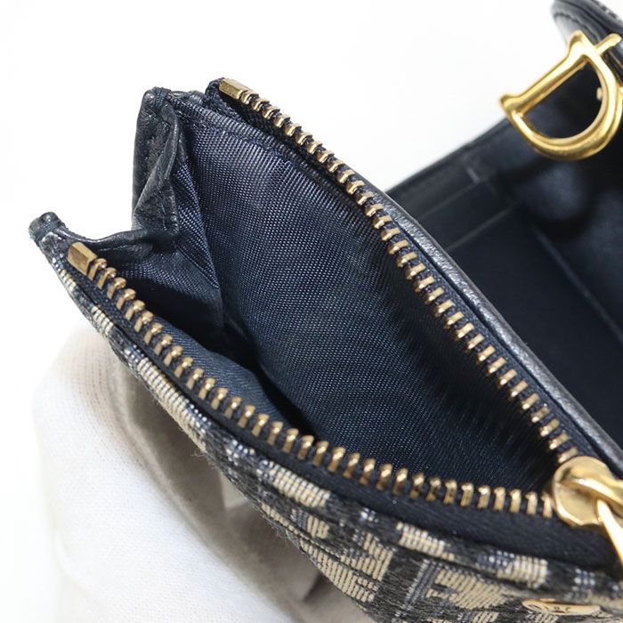 Dior Lotus Wallet Saddle Tri Foldwallet Oblique — view 6
