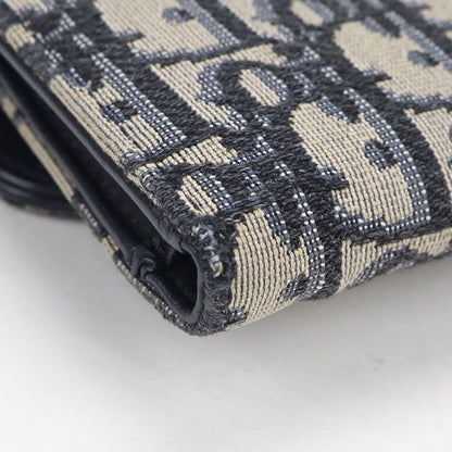 Dior Lotus Wallet Saddle Tri Foldwallet Oblique — view 8