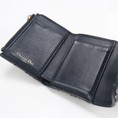 Dior Lotus Wallet Saddle Tri Foldwallet Oblique — view 4