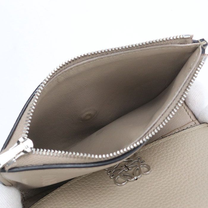 Loewe Anagram Tri Foldwallet Grain Calf Wallet — view 6