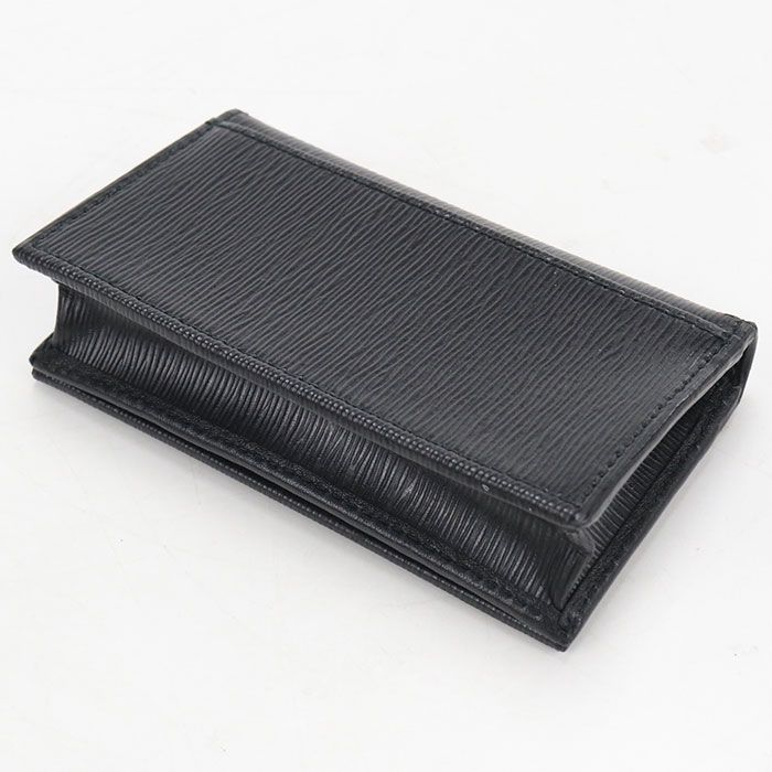 Prada Card Case Vitello Move Business Holder Leather — view 2