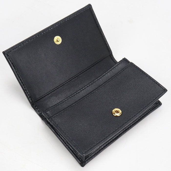 Prada Card Case Vitello Move Business Holder Leather — view 3