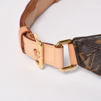 Louis Vuitton Bum Bag Brown Monogram Canvas Leather Gold — view 7