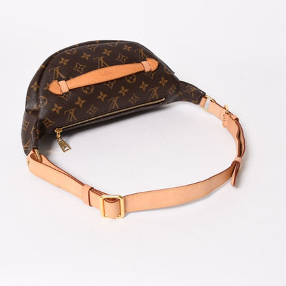 Louis Vuitton Bum Bag Brown Monogram Canvas Leather Gold — view 5