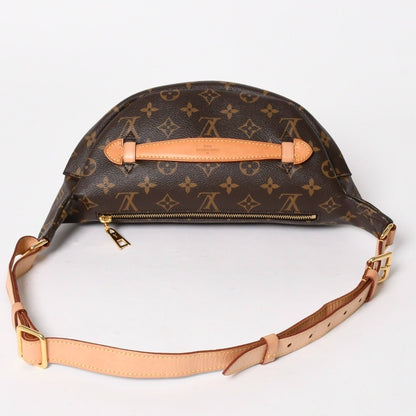 Louis Vuitton Bum Bag Brown Monogram Canvas Leather Gold — view 2